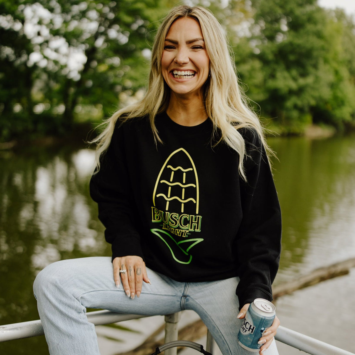 Busch light crew neck hotsell