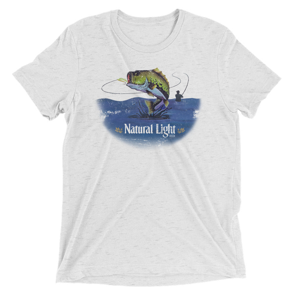Natural Light Bass Fishing T-Shirt - Large