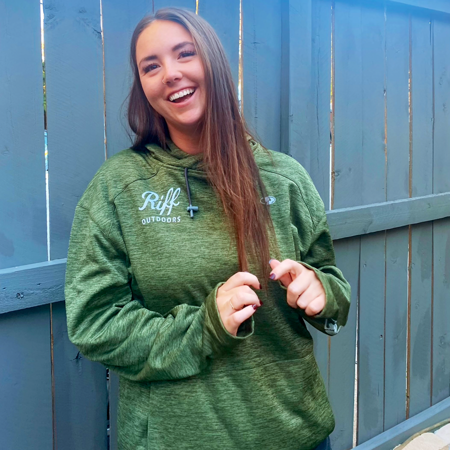 Mossy oak top fishing hoodie