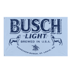 Busch Light Wolf Pack Flag