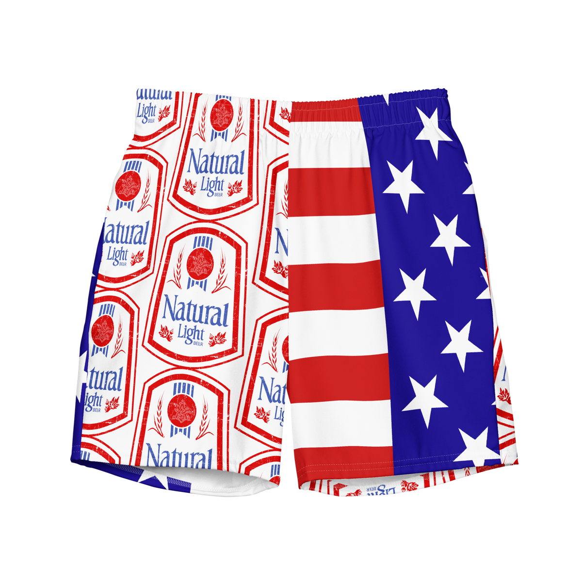 Natural Light Freedom Swim Trunks – Whiskey Riff Shop