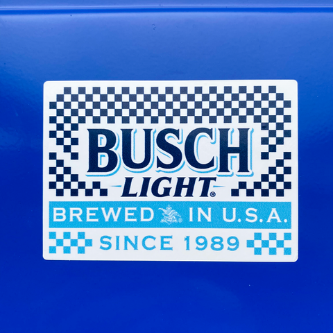 Busch Light Finish Line Racing Sticker (2-Pack)