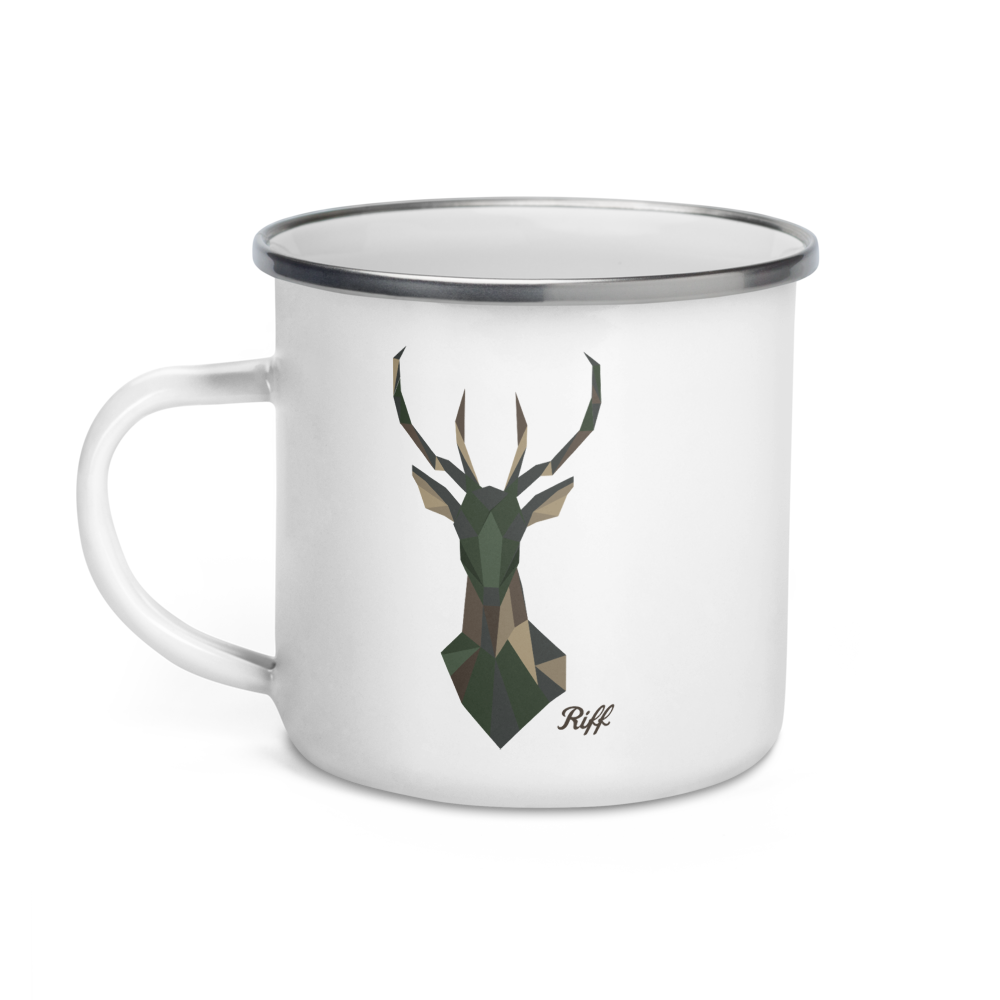 Camo Deer Camping Mug – Whiskey Riff Shop