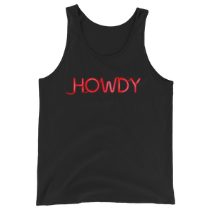 HOWDY Neon Sign Tank Top