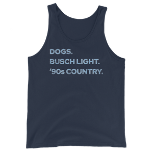 Dogs, Busch Light, '90s Country Tank Top