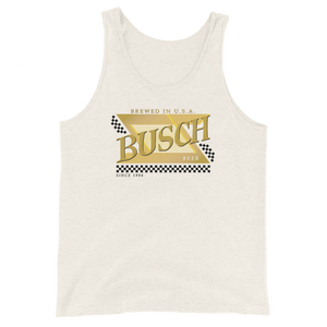 Busch Beer Retro Gold Racing Tank Top