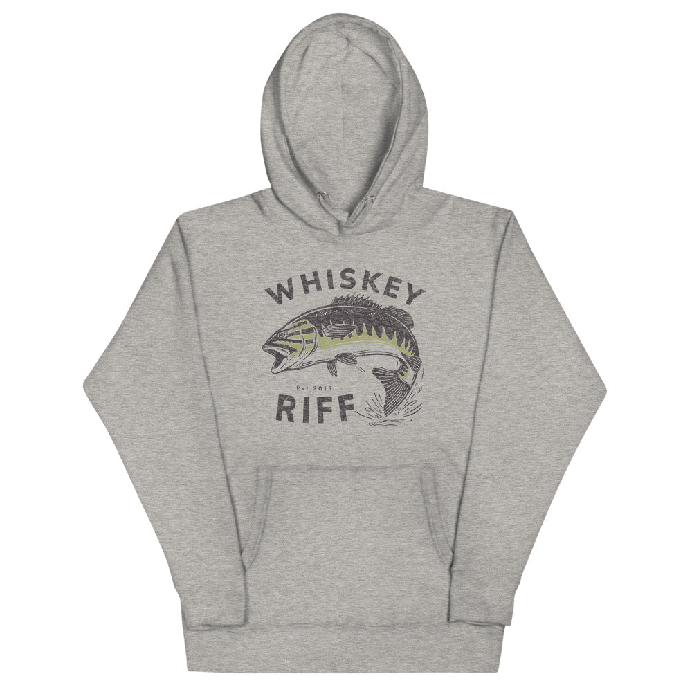 Whiskey Riff Fishing Hoodie - XL