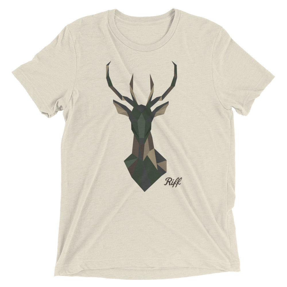 Camo Deer T-Shirt – Whiskey Shop Riff