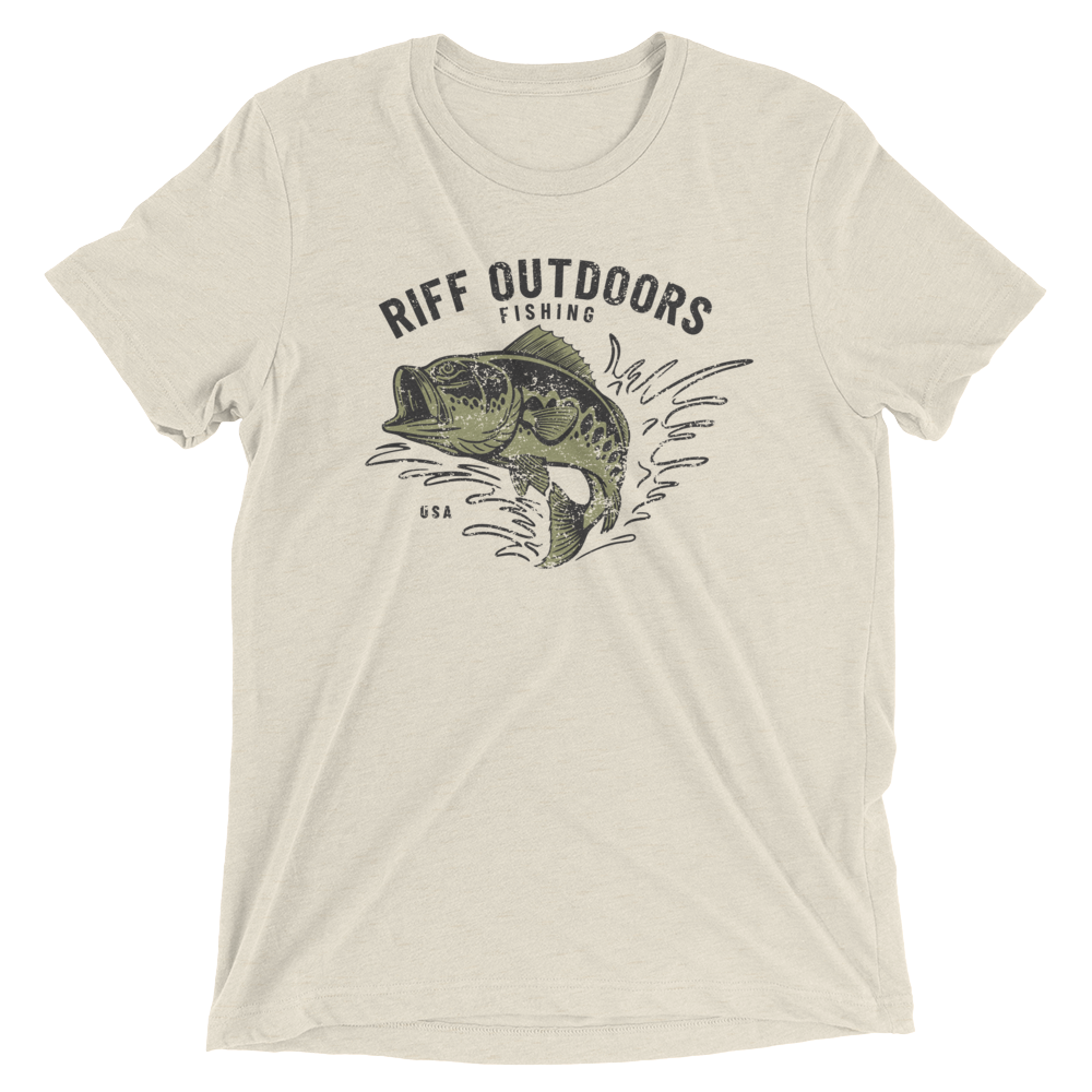 Riff Outdoors Bass Fishing T-Shirt - XXL
