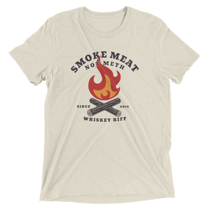 Smoke Meat Not Meth Fire T-Shirt