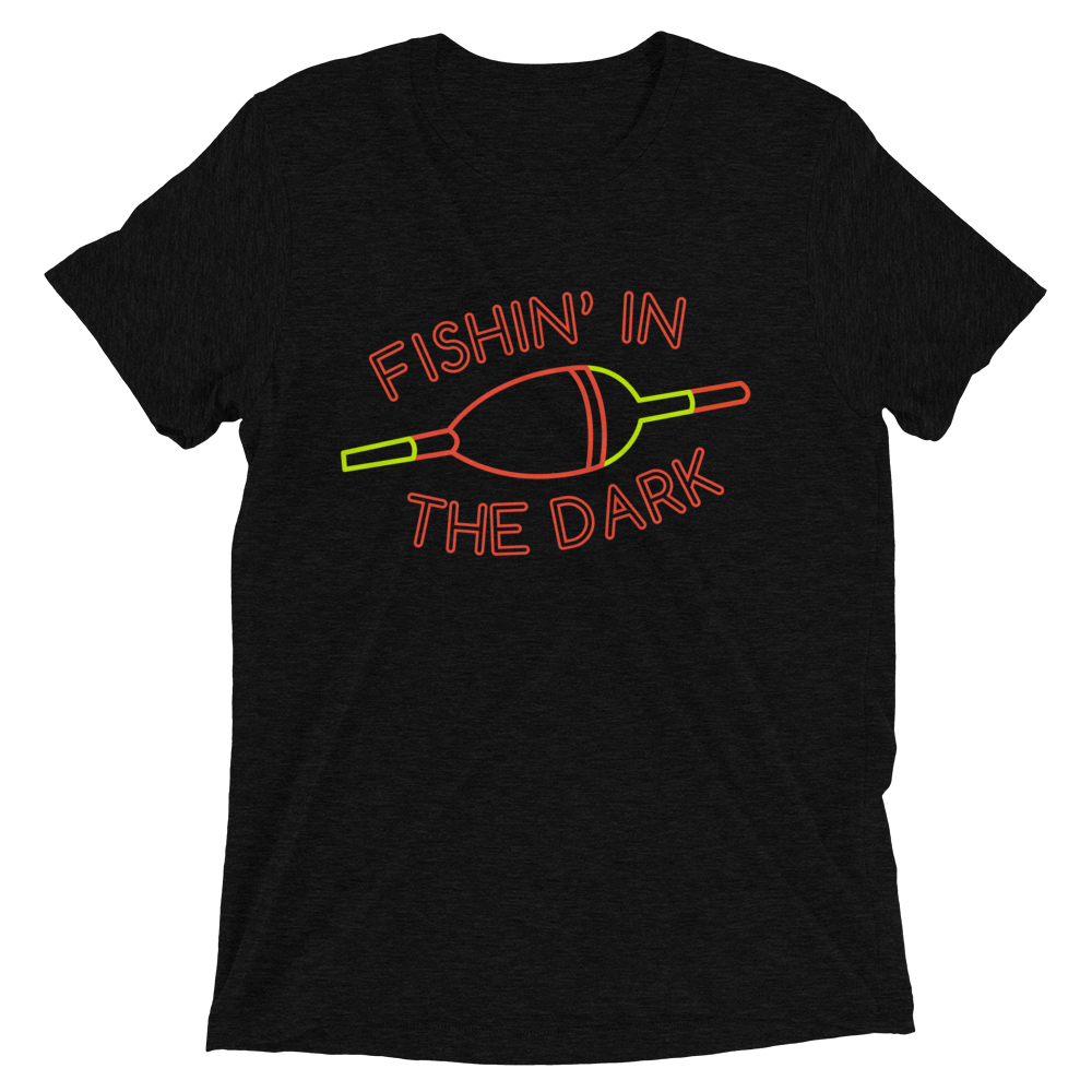 Fishin' in The Dark Neon Bobber T-Shirt - 3XL