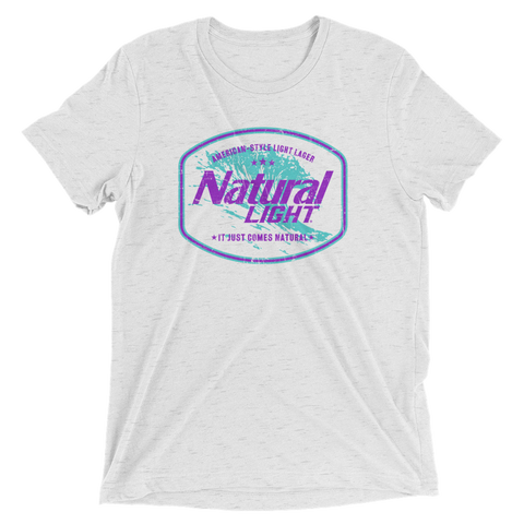 Natural Light Retro Wave T-Shirt