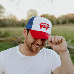 Smoke Meat Not Meth Hog Foam Trucker Hat