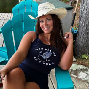 Bad Day To Be A Beer Women's Micro-Rib Tank Top