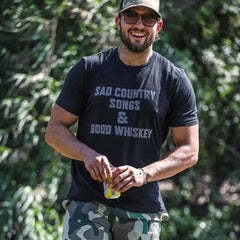 Sad Country Songs & Good Whiskey T-Shirt