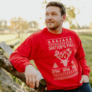 Sh*tter's Full Reindeer Ugly Christmas Sweater