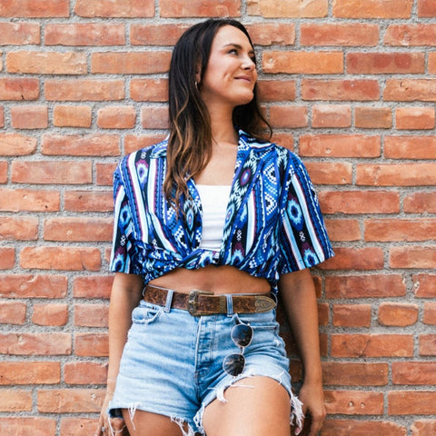 Ugly '90s Country 2-Stepping Button Down Shirt
