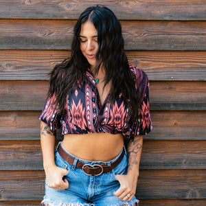 Ugly '90s Country Boot Stomper Button Down Shirt