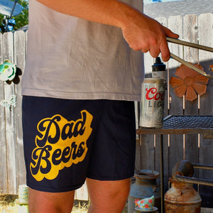 Dad Beers Swim Trunks