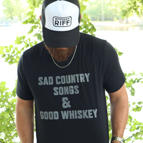 Sad Country Songs & Good Whiskey T-Shirt