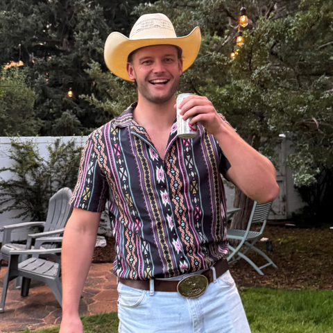 Ugly '90s Country Twang Button Down Shirt
