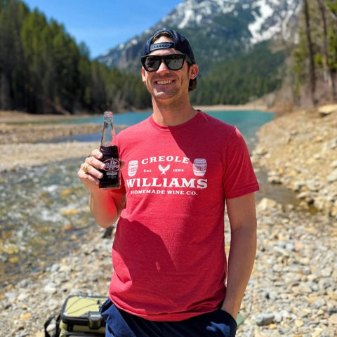 Creole Williams Homemade Wine Co. USA T-Shirt