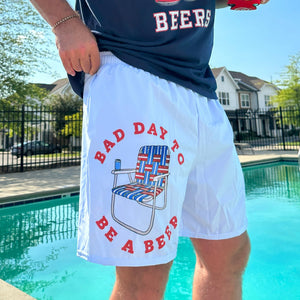 Bad Day To Be A Beer Swim Trunks