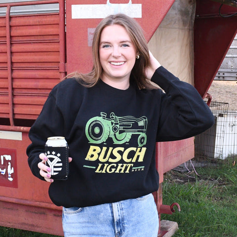 Busch Light Tractor Crewneck Sweatshirt