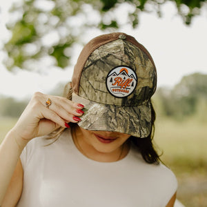 RIFF Outdoors Mossy Oak Break-Up Country Camo Trucker Hat