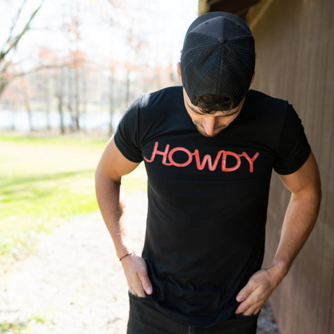 HOWDY Neon Sign T-Shirt