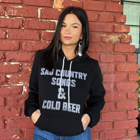 Sad Country Songs & Cold Beer Hoodie