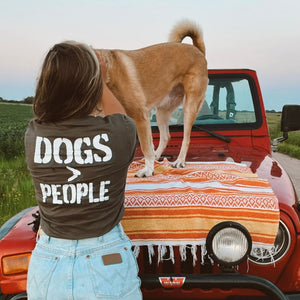 DOGS > PEOPLE T-Shirt Benefiting Got Your Six Support Dogs