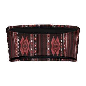 Ugly '90s Country Boot Stomper Bandeau Bikini Top
