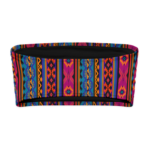 Ugly '90s Country Wacky Bandeau Bikini Top