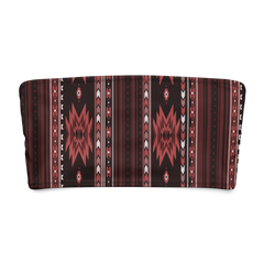 Ugly '90s Country Boot Stomper Bandeau Bikini Top