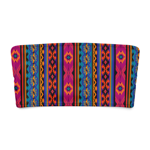 Ugly '90s Country Wacky Bandeau Bikini Top