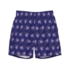 Lawn Chair Beers Swim Trunks