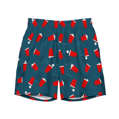 Beer Pong Swim Trunks