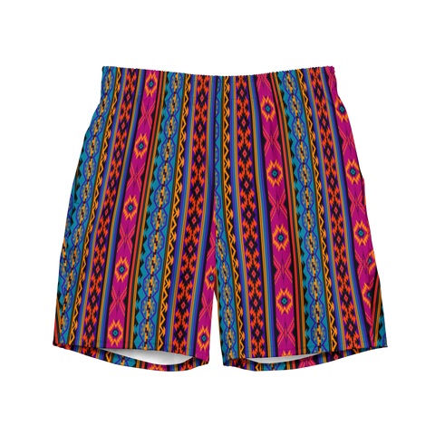 Ugly '90s Country Wacky Swim Trunks