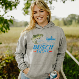 Busch Light Retro Fishing Hoodie