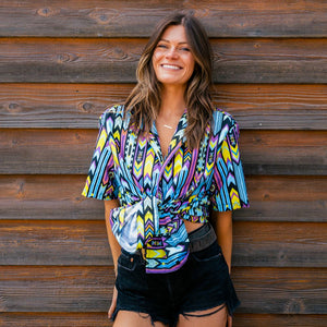 Ugly '90s Country Showstopper Button Down Shirt