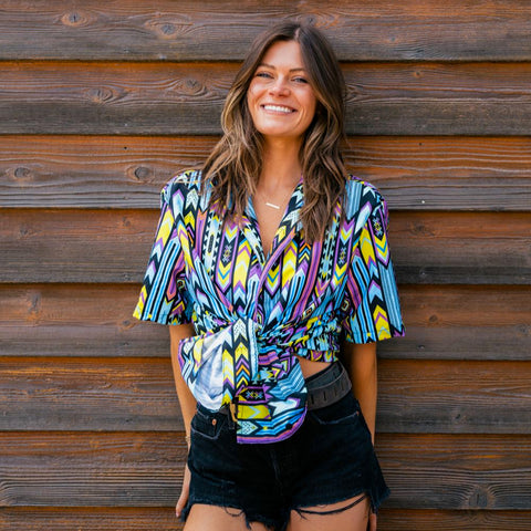 Ugly '90s Country Showstopper Button Down Shirt