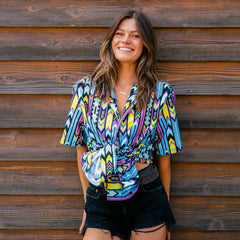 Ugly '90s Country Showstopper Button Down Shirt
