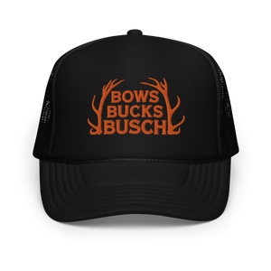 Bows Bucks Busch Beer Foam Trucker Hat