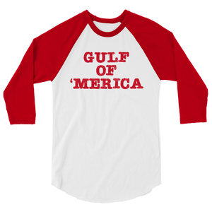 Gulf of 'Merica 3/4 Sleeve Raglan Shirt