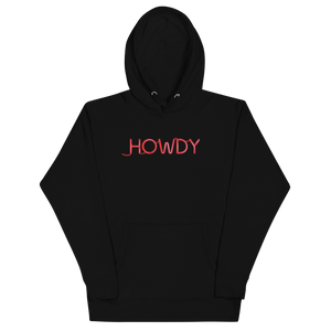 HOWDY Neon Sign Hoodie
