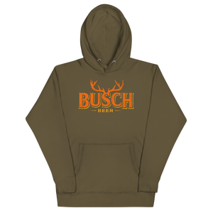 Busch Beer Antlers Hoodie