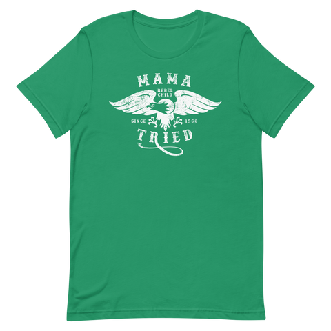 Mama Tried Eagle St. Patrick's Day T-Shirt