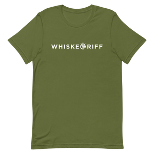 Whiskey Riff White Logo T-Shirt