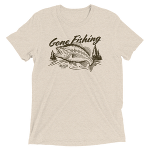 "Gone Fishing" Retro Busch Light T-Shirt